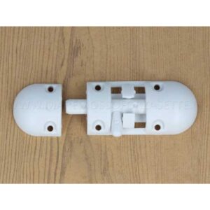 ANTI-RATTELE BARRAL BOLT.PLASTIC ,WHITE