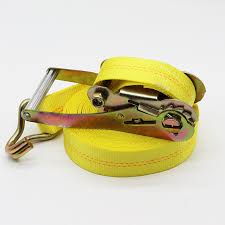 Cargo Lashing Belt Yellow 2" x 10mtr