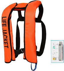 Automatic inflatable LIFE JACKET ORENGE