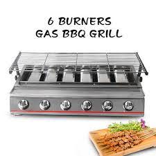 SS gas barbecue grill