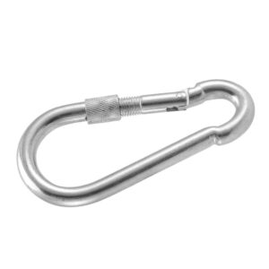 SPRING HOOK WITH SAFETY NUT 10.5*15*15*100MM