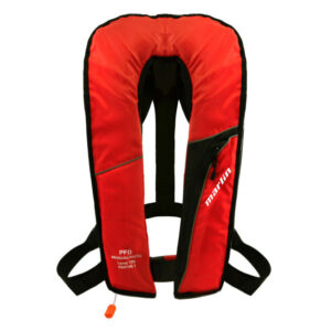 Automatic inflatable LIFE JACKET RED