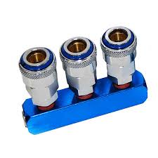 Air Coupler-3 Way Straight